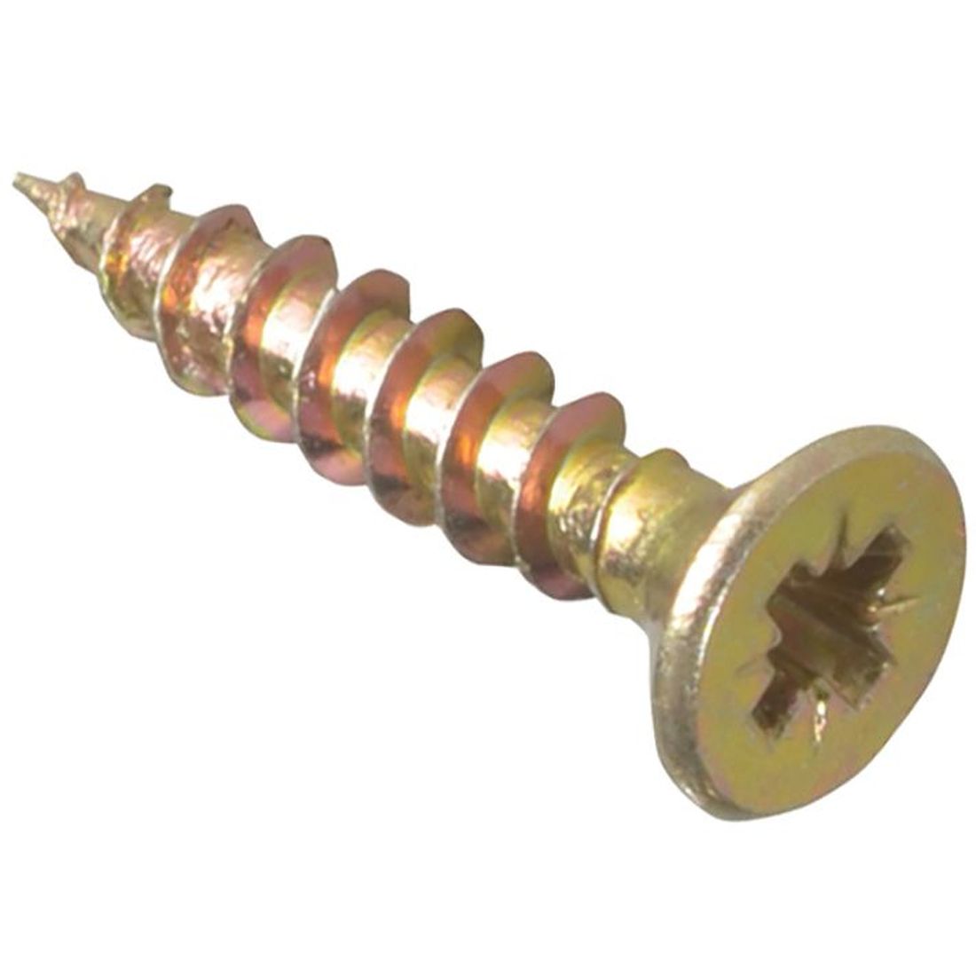 ForgeFix Multi Purpose Pozi Compatible Screw CSK ST ZYP 3 5 X 17mm Box