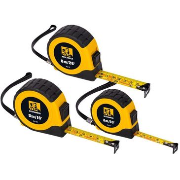 Self Adhesive Tape Measure 100cm Start from Middle Steel Ruler Tape, Yellow