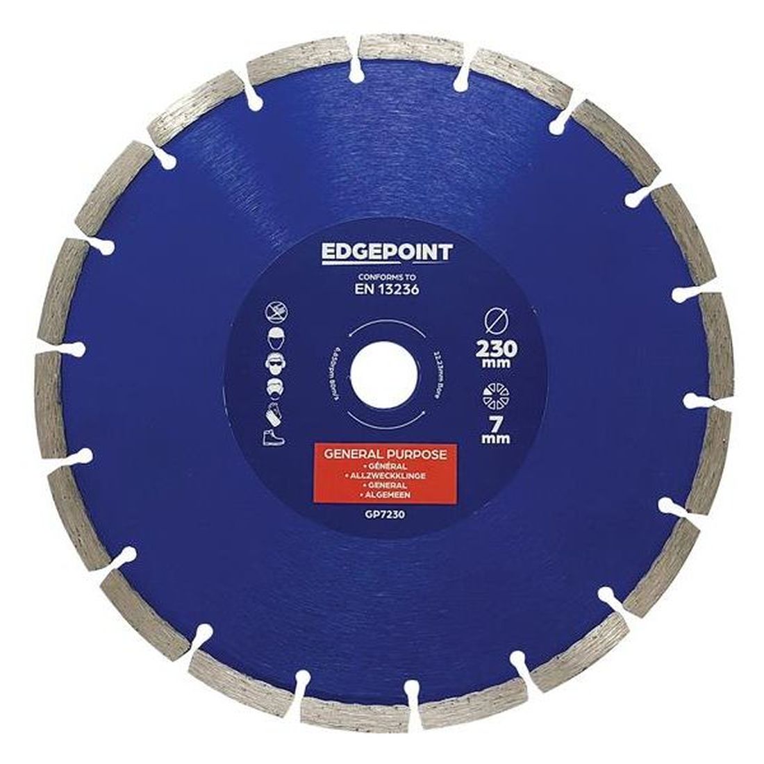 EdgePoint GP7230 General-Purpose Diamond Blade 230mm                                      