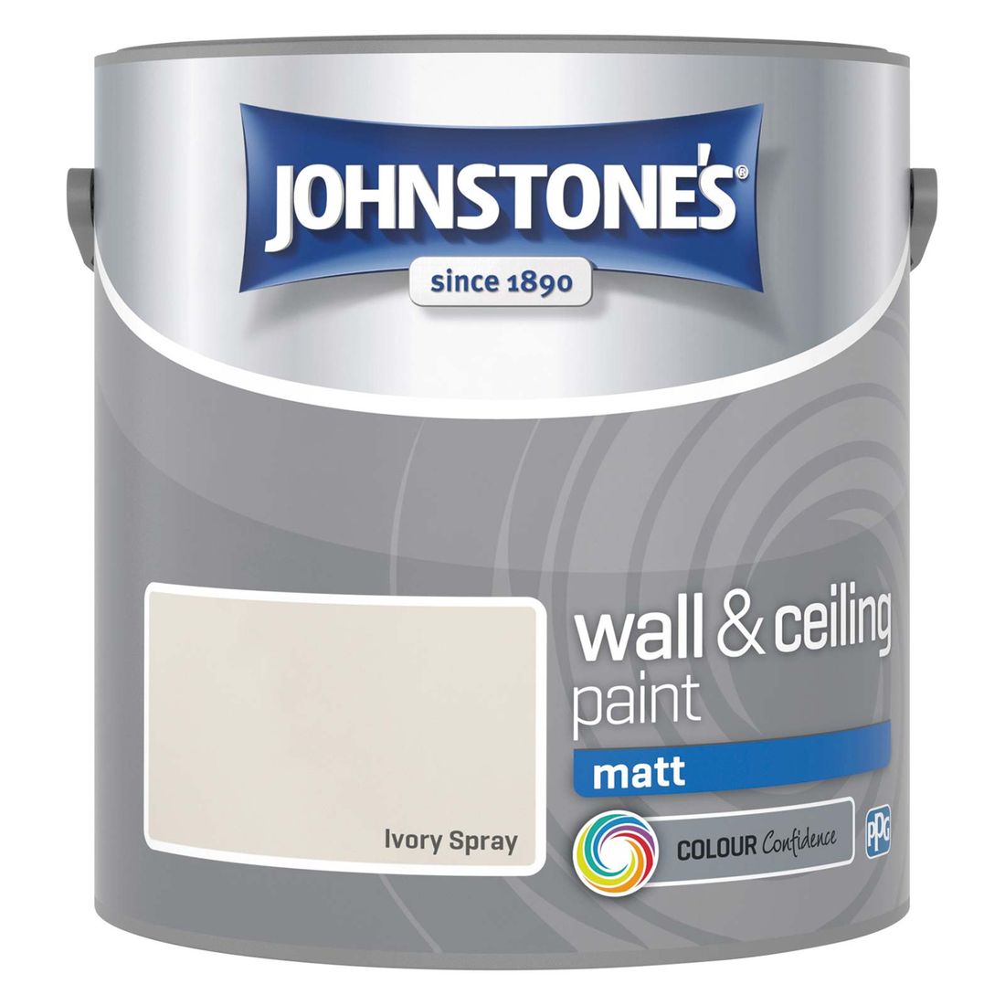 Johnstones Ivory Spray Vinyl Matt 2.5L