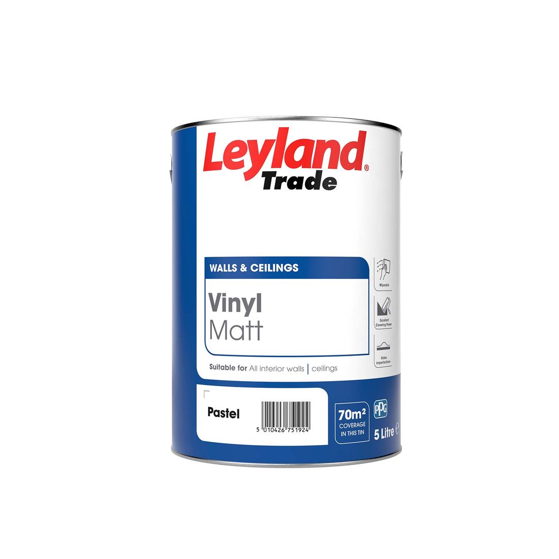 Leyland Vinyl Matt Base Pastel 2010 5L