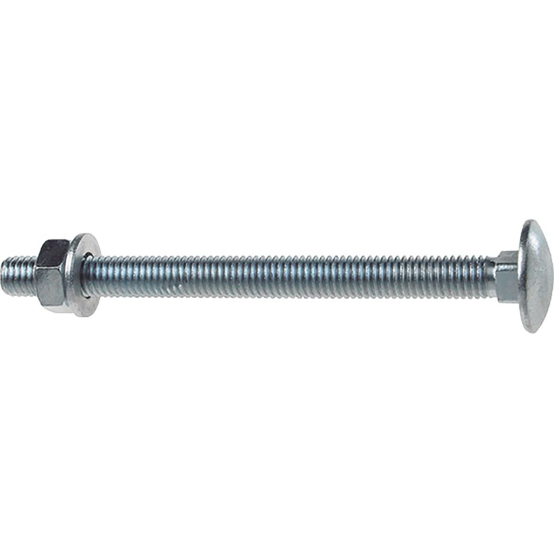 Unifix Cup Square Hex Bolt+Nut Bzp M12 X 130Mm Pk12